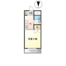 アレイパピヨンの間取り図