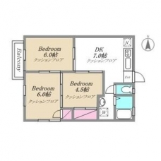 ジュネス・タナカの間取り図