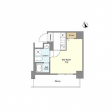 アルファコート西川口１９の間取り図