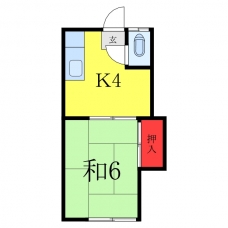 高山荘の間取り図