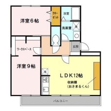ハイカムール駒形の間取り図