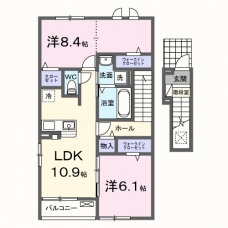 グレイスレジデンスⅡの間取り図