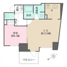 N-flats三ノ輪 の間取り図