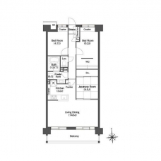 コンフォリア高島平の間取り図