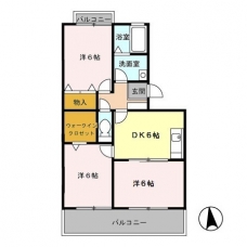 エクセルグランデの間取り図