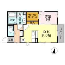 ソフィア平和台の間取り図