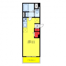 ウィロー板橋本町の間取り図
