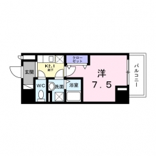 スアヴィス鳩ヶ谷の間取り図