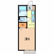 メゾンコマスヤの間取り図
