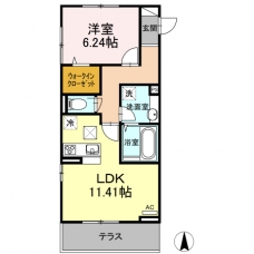 グランテージの間取り図