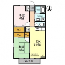 アネックスの間取り図
