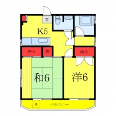 三昌苑の間取り図