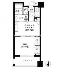 クリオ文京小石川の間取り図
