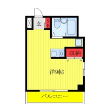志村ハイツの間取り図