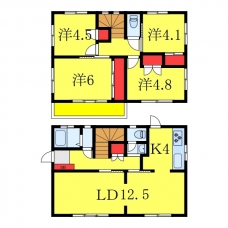 ステイトヤマノウチの間取り図