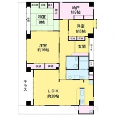 ChaRLesⅡの間取り図