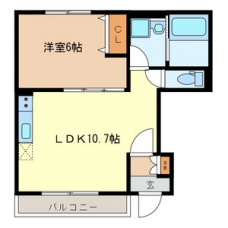アムールテラスの間取り図