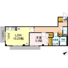 メゾンドグランメールの間取り図