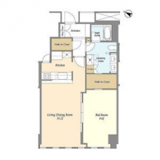 プルデンシャルタワーレジデンスの間取り図