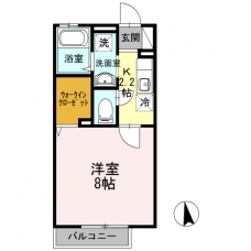 ミズカ　ラフィットの間取り図