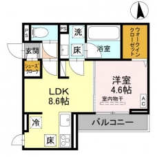 ｖｅｒｄｅの間取り図