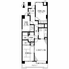 コスモパーク戸田弐番館 の間取り図