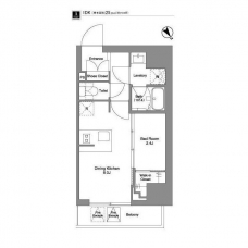ＢＰＲレジデンス田端の間取り図