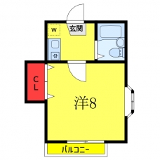 ホワイトヒルの間取り図