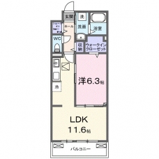 フィオーレの間取り図