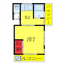 トミーハイツの間取り図
