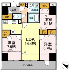 ロイヤルＫＪの間取り図