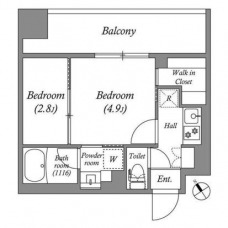 ACP　Residence　西巣鴨の間取り図