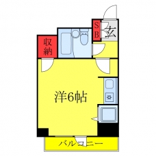 西片ハイツの間取り図
