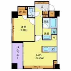 デュオステージ巣鴨の間取り図