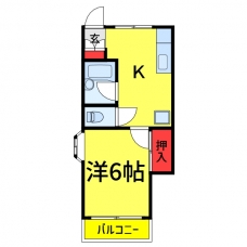 パレーシャル鈴木の間取り図