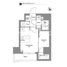 BPRレジデンス田端の間取り図