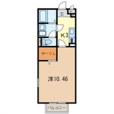 アムール四谷の間取り図