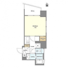 ミュプレ高田馬場の間取り図