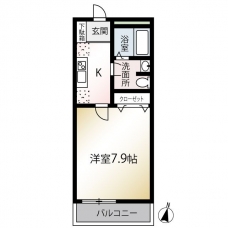 ＭＱｕａｒｔｏ新井宿Ⅰの間取り図