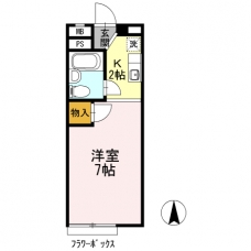 パインヒルズの間取り図