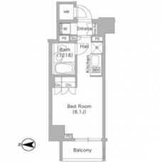 コンフォリア文京春日の間取り図