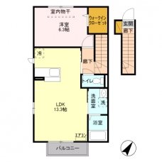 サンヒルズ・サクラの間取り図