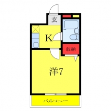 イワック90の間取り図