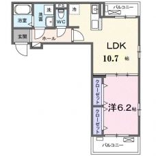リビオコートの間取り図