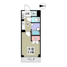 川口プラザＤの間取り図