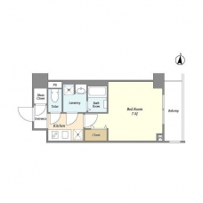 グランカミーユ江北の間取り図
