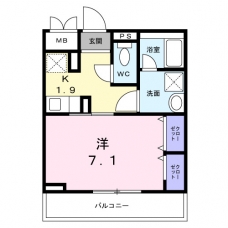 シャノワールの間取り図