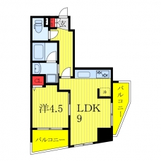 ルピナス大山グランドタワー・ｉステージの間取り図