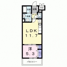 ソレアード志茂の間取り図