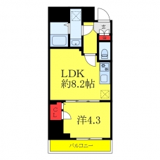 プライムブリス板橋本町の間取り図